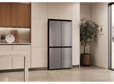 Frigorífico americano - Haier Horizon HCR59F18DNMM, No Frost, 183 cm, 706 l, Magic Zone, ABT Pro, Inox
