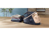 Centro de planchado - Philips PerfectCare SERIE 7000 PSG7300/20, 3120 W, 650 g/min, 8,5 bar, Suela SteamGlide Elite, Azul oscuro