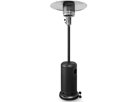 Estufa de gas - ok. OPH 148121 ES, De exterior, 1400 W, Gas: propano, butano o mixto, Control mecánico, Negro