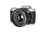 Cámara - Prixton Nomad DC950, 64MP, 4K 3840p, 85 min Autonomía, Pantalla 2.88″ IPS 640 x 480, Función Anti-shake, Negro