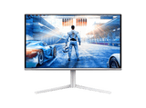 Monitor gaming - Philips Evnia 27M2N6501L, 26.5 QHD, 240 Hz, 0.03 ms GtG, QD OLED, Altura Ajustable, HDR10, Blanco