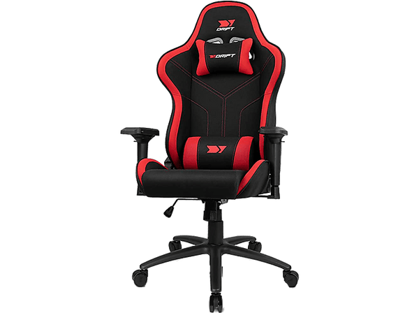 Silla gaming - Drift gaming DR110, Tela, Reposabrazos 4D, Alta transpiración, Hasta 150 kg, Azul
