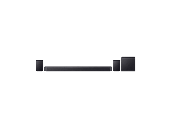 Barra de sonido - Samsung HW-Q990H/XC, Bluetooth, Inalámbrico, 756 Watt, Samsung SmartThings, Negro Titanio