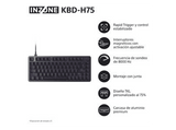 Teclado gaming - Sony INZONE KBD-H75, Disparo rápido, Interruptores magnéticos, TKL, Sondeo 8000 Hz, RGB, PC FPS, Fnatic, US Layout, KBDG900, Negro