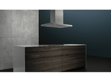 Campana - Siemens LF97BCP50 iQ500, Decorativa, 5 velocidades, 690 m³/h, Iluminación LED, 90 cm, A+, Inox