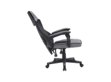 Silla gaming - Newskill Eros Mesh, Carga máx. 150 kg, Respaldo mallado, Tela transpirable, Gris