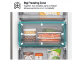 Frigorífico combi - LG GBBSJ10DSW, No Frost, 186 cm, 375 l, DoorCooling+™, Multi Air Flow™, Blanco