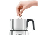 Espumador de leche - Sage the Milk Café™, 500W, 740ml, 3 Tazas, Calentamiento por Inducción, Acero inoxidable cepillado
