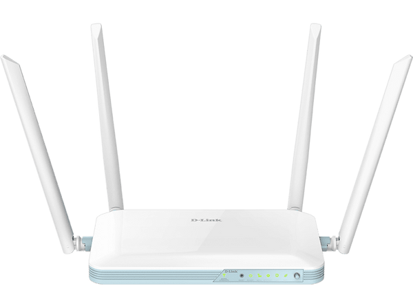 Router WiFi - D-Link G403/E, Eagle Pro AI, Router 4G LTE, Cat 4 150 Mbps, WiFi N 300 Mbps, Blanco