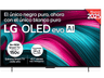 TV OLED 42" - LG OLED42C55LA, OLED 4K, Procesador Inteligente α9 AI Processor 4K Gen8, Smart TV, DVB-T2 (H.265), Negro