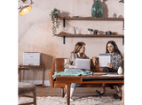 Impresora láser - Brother HL-L6210DW, Monocromo, Dúplex Automático, Red Cableada y WiFi, Blanco