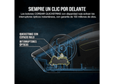 Ratón gaming - Corsair M75 Wireless, Inalámbrico, 26000 ppp, Negro