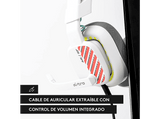 Auriculares gaming - Astro A10, De diadema, Con cable, Para Xbox Series X|S, Micrófono volteable para silenciar, Control de volumen integrado, Blanco