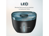 Bebedero automático inteligente - Cecotec Bebedero Pumba 2200 Refresh, Capacidad 2L, Luz LED interior, Silencioso, 3 filtros, Diseño de cascada, Negro