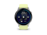 Reloj deportivo - Garmin Venu 4, Amarillo, 45mm, Pantalla 1.4, Autonomía 12 Días, Alineación del Sueño, Correa de Silicona