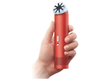 Mini ventilador - Dyson HushJet™ Mini Cool, 3 en 1, Bateria, Carga USB-C, Potencia 40 W, 5 Velocidades+ modo Boost, Carnelian/Sky