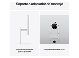 Apple Studio Display XDR, 27, Vidrio estándar, 120 Hz, Pantalla Retina 5K, Adaptador de montaje VESA, Plata
