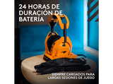 Auriculares gaming - Logitech G A50 X MCLAREN, Estación base, Multidispositivo, HDMI 4K, Lightspeed, Micrófono, PC-MAC-PS-XBOX, Bluetooth, Naranja