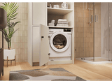 Lavadora integrable - Candy BC448M4D8J-S, 8 kg, Motor Inverter, 1400 rpm, 16 programas, Wi-Fi, Blanco