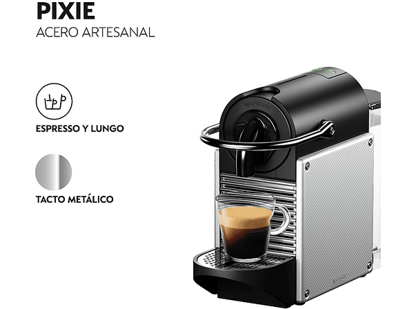 Cafetera de cápsulas - De'Longhi Pixie EN127.S 121752