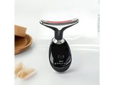 Masajeador LED - StylPro Fabulous Firmer Neck & Face, Para Cara, Luz LED roja, azul y verde, Apto para Viajes, Negro
