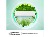Aire acondicionado Split 1 x 1 - Hisense KC35 Smart Clima, 3000 fg/h, Wi Fi, Autolimpieza, Blanco