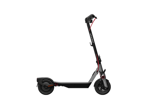 Patinete eléctrico - Segway Ninebot F3 PRO, Potencia máx. 1200W, Potencia Nominal 550W, Carga máx. 120 kg, 10200 mAh, 25km/h, 70km auto.,Gris y Negro