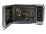 Microondas con grill - Sharp YC-MG252AE-S, 900 W, 11 Niveles de Potencia, 25 l, Plata