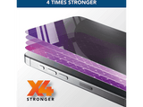 Protector pantalla - CellularLine PRIVACY XTREME GLASS, Apple, Para iPhone 16e, Vidrio templado, Con filtro de privacidad