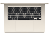 Apple MacBook Air (2024), 15,3, Chip M3, GPU de 10 núcleos, 8 GB RAM, 512GB de SSD, Teclado Magic Keyboard Touch ID, macOS, Blanco estrella