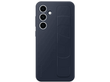 Funda móvil - Samsung EF-GS721CNEGWW, Compatible con Galaxy S24 FE, Soporte, Azul Negro