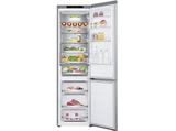 Frigorífico combi - LG GBV5240APY, No Frost, 203 cm, 387 l, Inox antihuellas