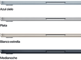 Apple Macbook Air (2025) 13.6 Retina, Chip M4 Apple,  CPU de 10 núcleos, GPU de 10 núcleos, 16 GB RAM, 512GB de SSD, Azul cielo