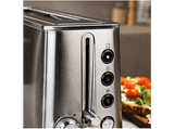 Tostadora - Cecotec Vertical Bigtoast Extra, 1100 W, 1 Ranura, 6 Niveles, 2 Rebanadas, Inox