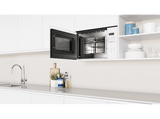 Microondas integrable - Balay 3CG5172B2, Grill, 800W, 20 L, 5 potencias, Control deslizante, Aquálisis, Blanco