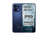 Móvil - OPPO A6 Pro 5G, Stellar Black, 256GB, 8GB RAM, 6.57 AMOLED, Mediatek Dimensity 6300 (6nm), 6.500mAh, IP69, Pantalla AMOLED 120 Hz