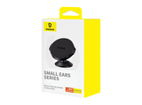 Soporte de móvil para coche - Baseus Small Ears Series, Universal, Con 4 potentes imanes de neodimio, Sujeción 360º, Base metálica, Negro