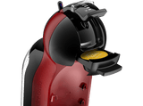 Cafetera de cápsulas - Krups Nescafé Dolce Gusto Mini Me KP123HAS, 1500 W, 15 Bar, 0.8 L, Calentamiento en 30 s, Selector cantidad bebida, Rojo