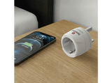 Adaptador de viaje - Hama 00223486, Adaptador de enchufe eléctrico EU - UK, Tipo G (RU) Tipo F, Blanco