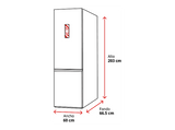 Frigorífico combi - Bosch KGN39VIBT, No Frost, 203 cm, 363 l, Cajón VitaFresh XXL, SuperCongelación, Inox antihuellas