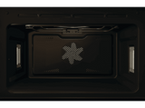 Horno con microondas - Hisense BIM45342ADBG, Pirolítico, 50 l, 59.5 cm, Doble Grill, Inverter, Negro