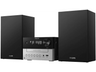 Microcadena - Philips TAM3205/12, 18 W, Bluetooth, USB, MP3, Woofer 3", Display LED, Negro/Plata