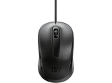 Ratón - Isy ICM-1000-1, Cable, 1000 dpi, 3 Botones, Fácil Conexión Plug&Play, Negro