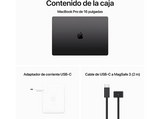 Apple MacBook Pro (2023) MRW13Y/A, 16,2, Chip M3 Pro, CPU de 12 núcleos, GPU de 18 núcleos, 18 GB RAM, 2TB de SSD, macOS, Negro