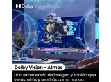 TV QLED 55 - Hisense 55E7NQ Pro, UHD 4K, Game Bar, 144Hz, Dolby Vision IQ, Dolby Atmos, Subwoofer, IA, Negro