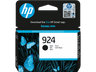 Cartucho de tinta - HP 924 Negro, Hasta 500 páginas, Reciclaje fácil, Negro