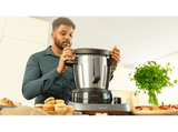 Robot de cocina - Cecotec Mambo CooKing Victory, 1700W, 4.5 l, 45 Funciones, 1000 recetas, Pantalla táctil TFT 7”, Autolimpieza, Wi-Fi, Inox