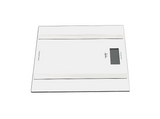 Báscula inteligente - Jata HBAS2532, Memoria para 8 personas, Máx. 180 kg, Pantalla LCD, Blanco