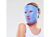 Máscara LED - CurrentBody CBD-BLEM-MASK-S2, Cara, Combina luz LED azul y roja, Azul