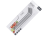 Pajitas - CMP Paris KV7270, Pack de 4, Reutilizables, 25 cm, Acero Inoxidable